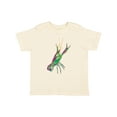 thumbnail image 1 of Inktastic Mardi Gras Crayfish Artsy Boys or Girls Toddler T-Shirt, 1 of 5