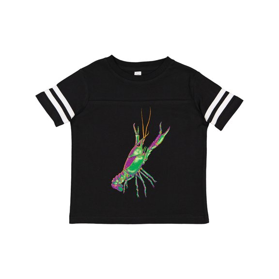 Inktastic Mardi Gras Crayfish Artsy Boys or Girls Toddler T-Shirt