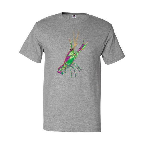 Inktastic Mardi Gras Crayfish Artsy T-Shirt