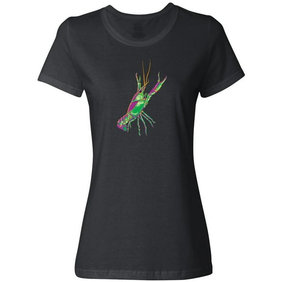 Inktastic Mardi Gras Crayfish Artsy Women's T-Shirt