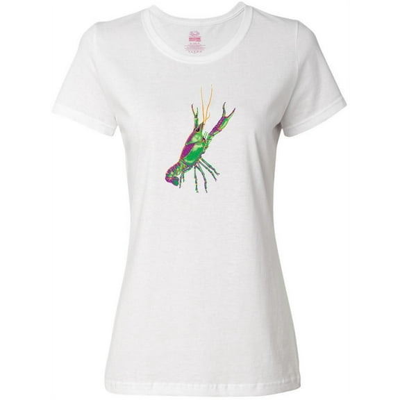 Inktastic Mardi Gras Crayfish Artsy Women's T-Shirt