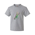 thumbnail image 1 of Inktastic Mardi Gras Crayfish Artsy Youth T-Shirt, 1 of 5