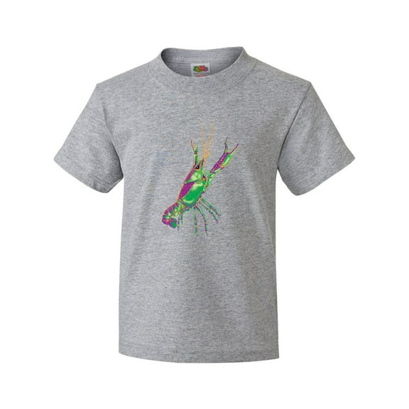 Inktastic Mardi Gras Crayfish Artsy Youth T-Shirt