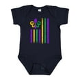 thumbnail image 1 of Inktastic Mardi Gras Flag 2 Boys or Girls Baby Bodysuit, 1 of 5