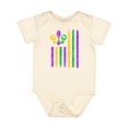 thumbnail image 1 of Inktastic Mardi Gras Flag 2 Boys or Girls Baby Bodysuit, 1 of 5