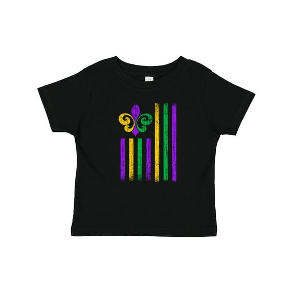 Inktastic Mardi Gras Flag 2 Boys or Girls Baby T-Shirt