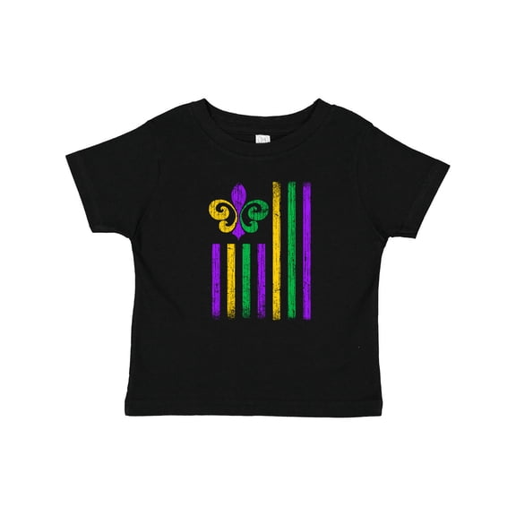 Inktastic Mardi Gras Flag 2 Boys or Girls Baby T-Shirt