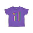 thumbnail image 1 of Inktastic Mardi Gras Flag Boys or Girls Toddler T-Shirt, 1 of 5