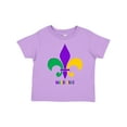 thumbnail image 1 of Inktastic Mardi Gras Fleur De Lis Girls Toddler T-Shirt, 1 of 5