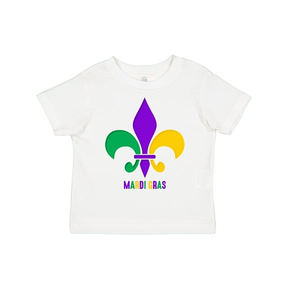 Inktastic Mardi Gras Fleur De Lis Girls Toddler T-Shirt