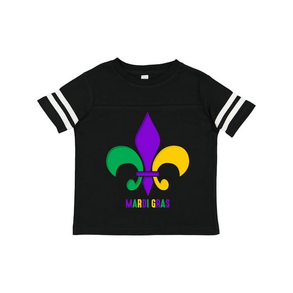 Inktastic Mardi Gras Fleur De Lis Girls Toddler T-Shirt