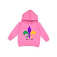 thumbnail image 1 of Inktastic Mardi Gras Fleur De Lis Toddler Hoodie, 1 of 4