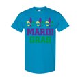 thumbnail image 1 of Inktastic Mardi Gras Fleur De Lis Trio T-Shirt, 1 of 5