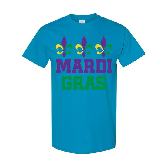 Inktastic Mardi Gras Fleur De Lis Trio T-Shirt