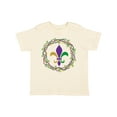 thumbnail image 1 of Inktastic Mardi Gras Fleur de Lis Beads Boys or Girls Toddler T-Shirt, 1 of 5