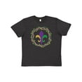 thumbnail image 1 of Inktastic Mardi Gras Fleur de Lis Beads Youth T-Shirt, 1 of 5