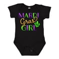 thumbnail image 1 of Inktastic Mardi Gras Girl Girls Baby Bodysuit, 1 of 5