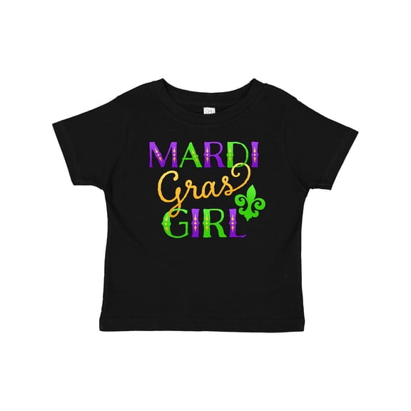 Inktastic Mardi Gras Girl Girls Baby T-Shirt