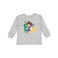thumbnail image 1 of Inktastic Mardi Gras Girl Girls Long Sleeve Toddler T-Shirt, 1 of 5