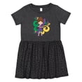 thumbnail image 1 of Inktastic Mardi Gras Girl Girls Toddler Dress, 1 of 5
