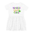 thumbnail image 1 of Inktastic Mardi Gras Girl Girls Toddler Dress, 1 of 5