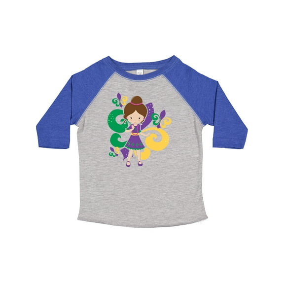 Inktastic Mardi Gras Girl Girls Toddler T-Shirt
