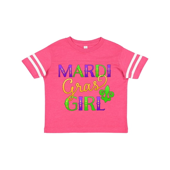 Inktastic Mardi Gras Girl Girls Toddler T-Shirt
