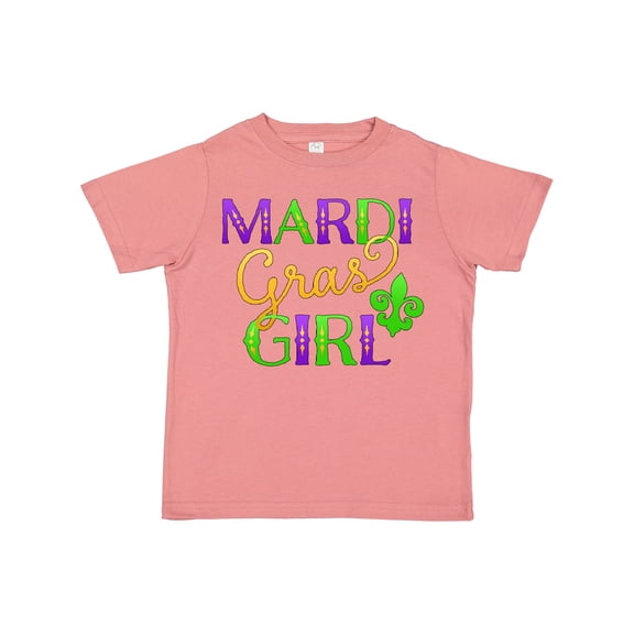Inktastic Mardi Gras Girl Girls Toddler T-Shirt