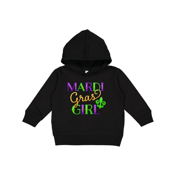 Inktastic Mardi Gras Girl Toddler Hoodie