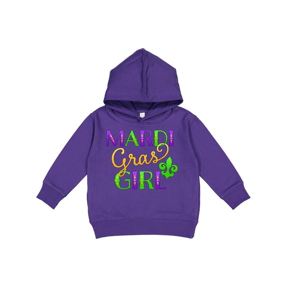 Inktastic Mardi Gras Girl Toddler Hoodie