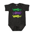 thumbnail image 1 of Inktastic Mardi Gras Holiday Alligators Boys or Girls Baby Bodysuit, 1 of 5