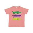 thumbnail image 1 of Inktastic Mardi Gras Holiday Alligators Boys or Girls Toddler T-Shirt, 1 of 5