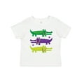 thumbnail image 1 of Inktastic Mardi Gras Holiday Alligators Boys or Girls Toddler T-Shirt, 1 of 5