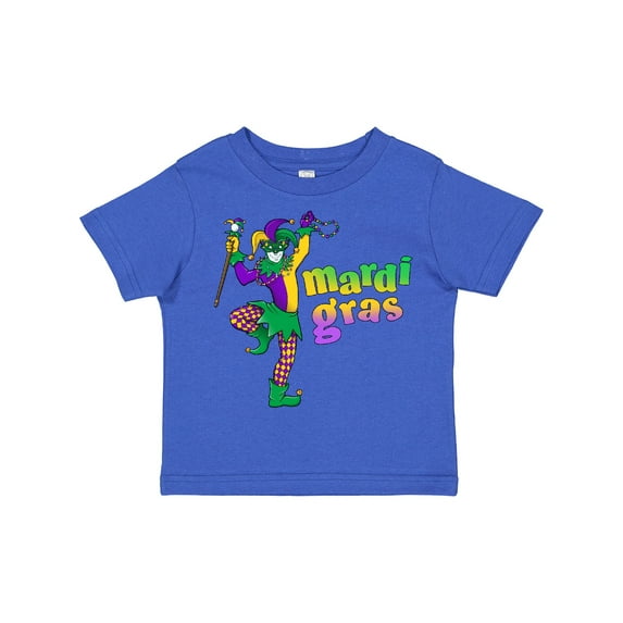 Inktastic Mardi Gras Jester Celebration Boys or Girls Toddler T-Shirt