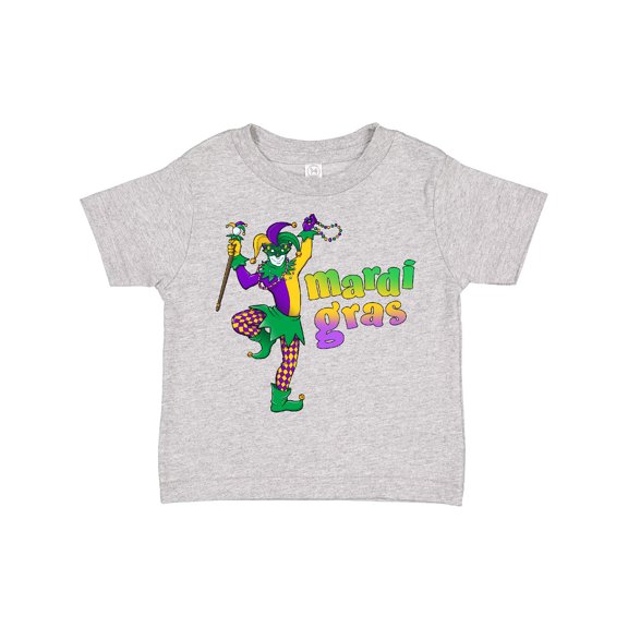 Inktastic Mardi Gras Jester Celebration Boys or Girls Toddler T-Shirt