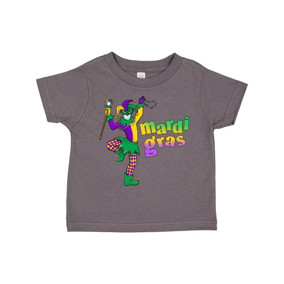 Inktastic Mardi Gras Jester Celebration Boys or Girls Toddler T-Shirt