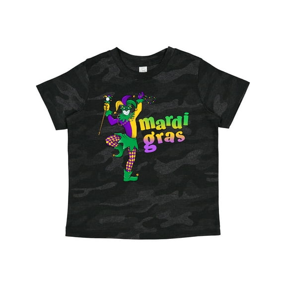 Inktastic Mardi Gras Jester Celebration Boys or Girls Toddler T-Shirt