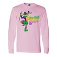 thumbnail image 1 of Inktastic Mardi Gras Jester Celebration Long Sleeve T-Shirt, 1 of 5