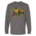 thumbnail image 1 of Inktastic Mardi Gras Jester Long Sleeve T-Shirt, 1 of 5