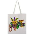 thumbnail image 1 of Inktastic Mardi Gras Jester Tote Bag, 1 of 4
