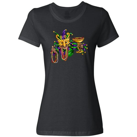 Inktastic Mardi Gras Jester Women's T-Shirt