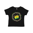thumbnail image 1 of Inktastic Mardi Gras King or Queen Bead Crown Boys or Girls Toddler T-Shirt, 1 of 5