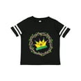 thumbnail image 1 of Inktastic Mardi Gras King or Queen Bead Crown Boys or Girls Toddler T-Shirt, 1 of 5