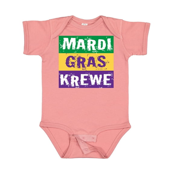 Inktastic Mardi Gras Krewe Parade Boys or Girls Baby Bodysuit