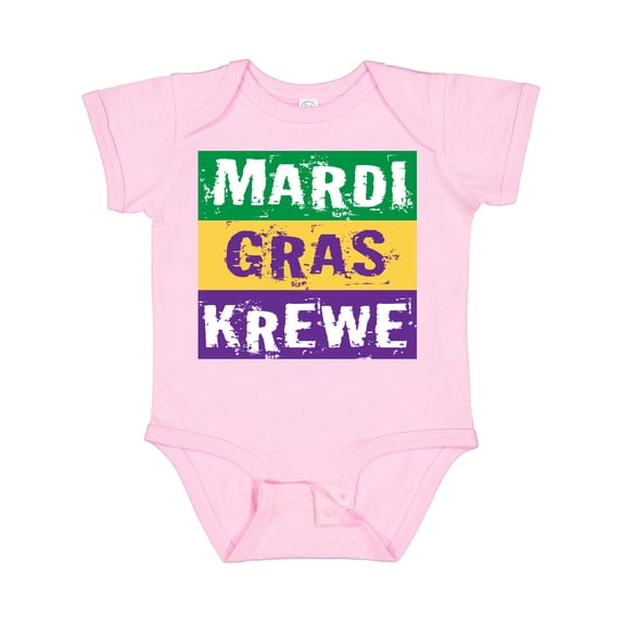 Inktastic Mardi Gras Krewe Parade Boys or Girls Baby Bodysuit