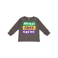 thumbnail image 1 of Inktastic Mardi Gras Krewe Parade Boys or Girls Long Sleeve Toddler T-Shirt, 1 of 5