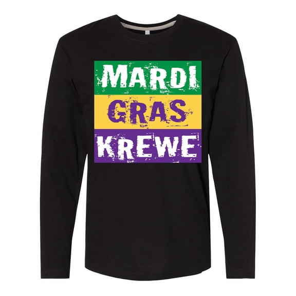 Inktastic Mardi Gras Krewe Parade Long Sleeve T-Shirt