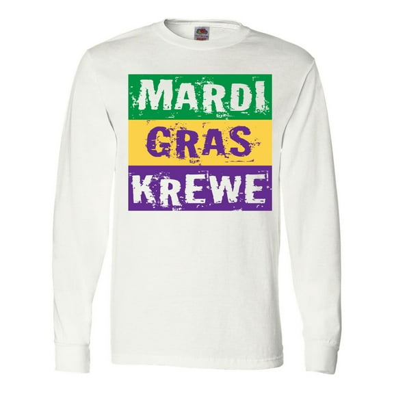 Inktastic Mardi Gras Krewe Parade Long Sleeve T-Shirt
