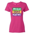thumbnail image 1 of Inktastic Mardi Gras Krewe Parade Women's T-Shirt, 1 of 5