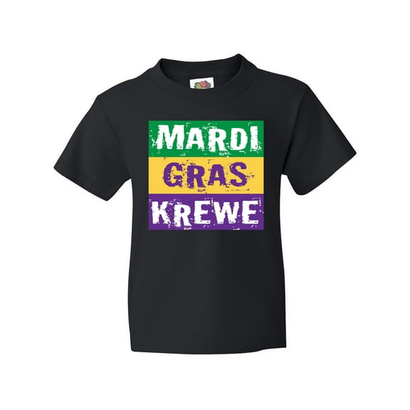 Inktastic Mardi Gras Krewe Parade Youth T-Shirt